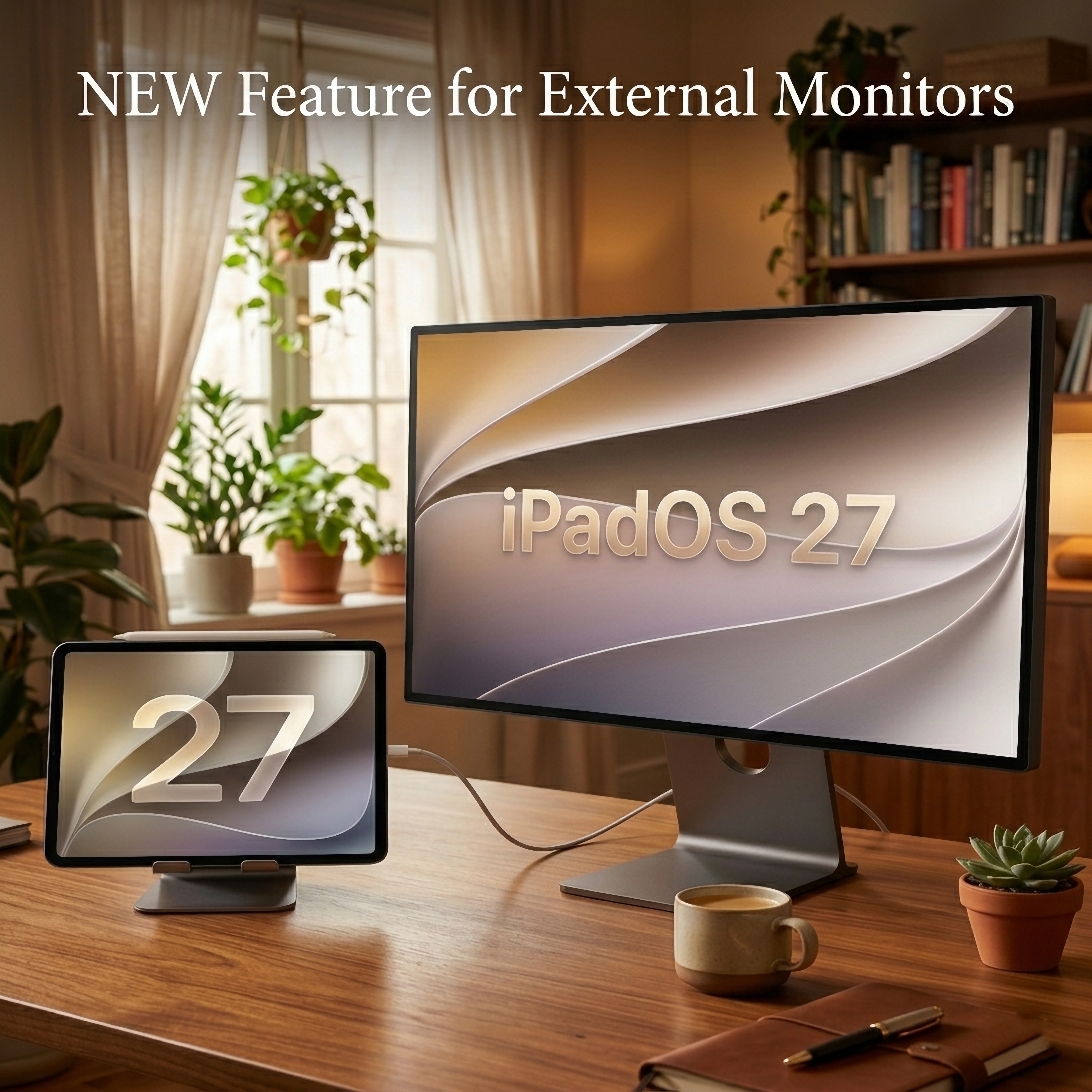 iPadOS 27 Brings Something Exciting to your External Monitor!